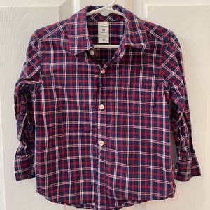 Carters toddler boys button up
